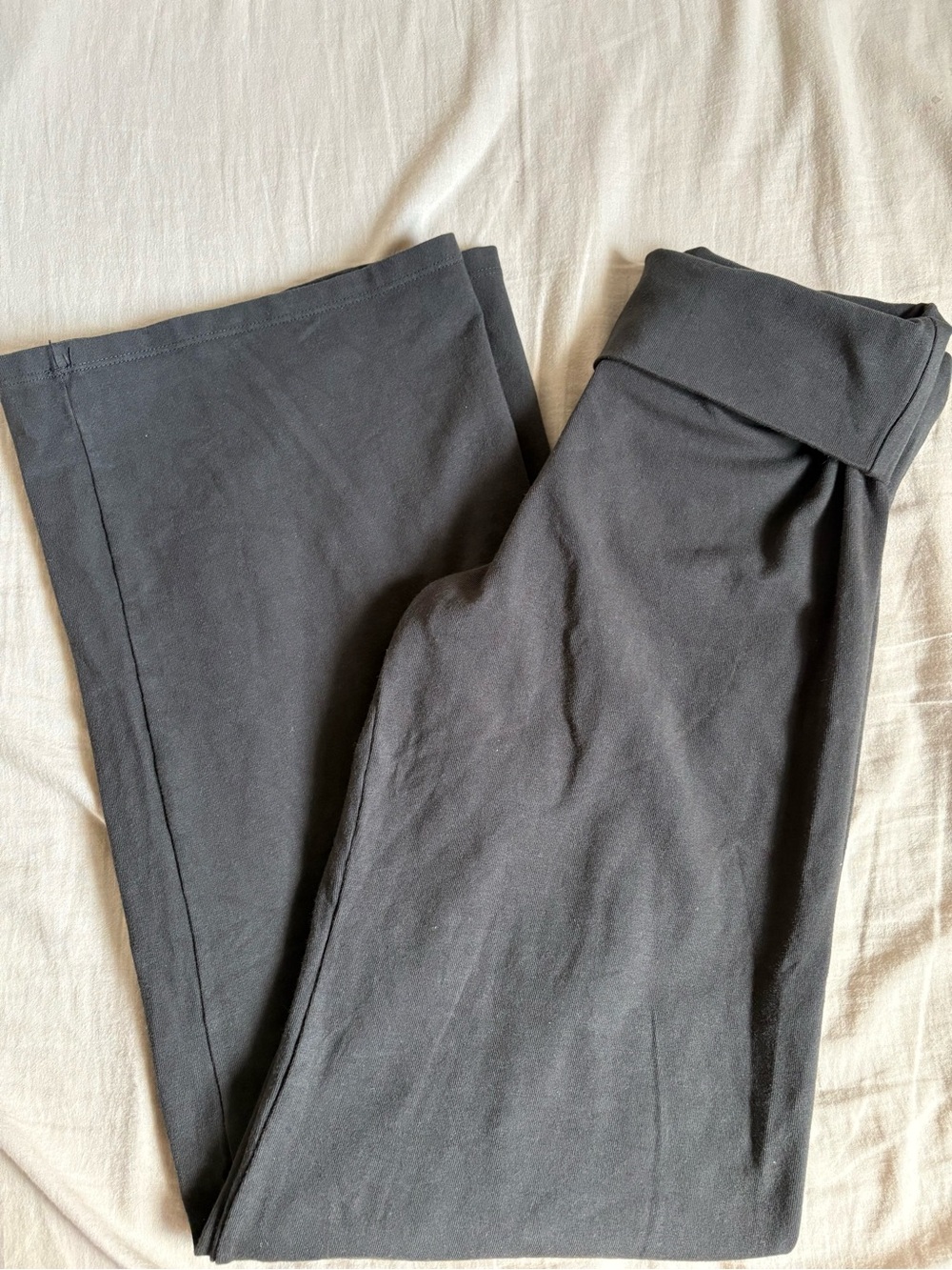 Brandy Melville Washed Black Wide Leg Priscilla Pants
